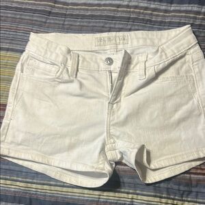 Miss Me Kids White Denim Shorts